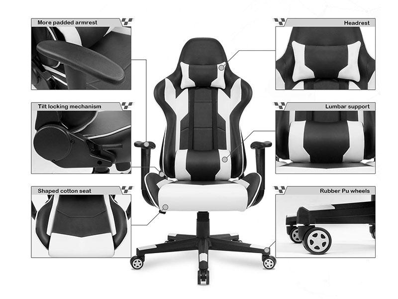 Homall Gaming Chair Racing office