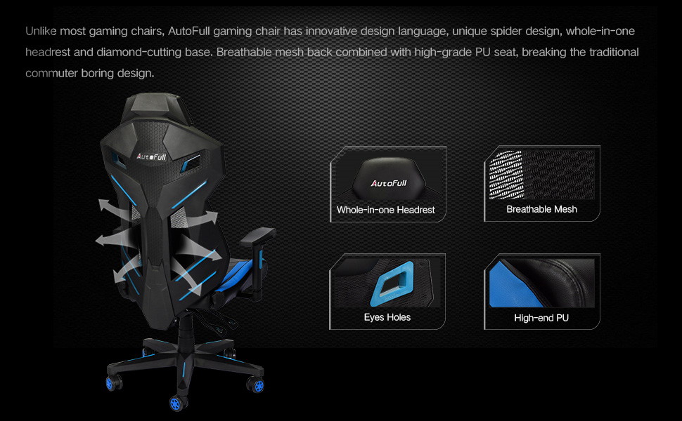 Autofull video gaming chair