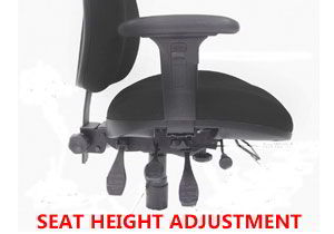 office chair height adjustment