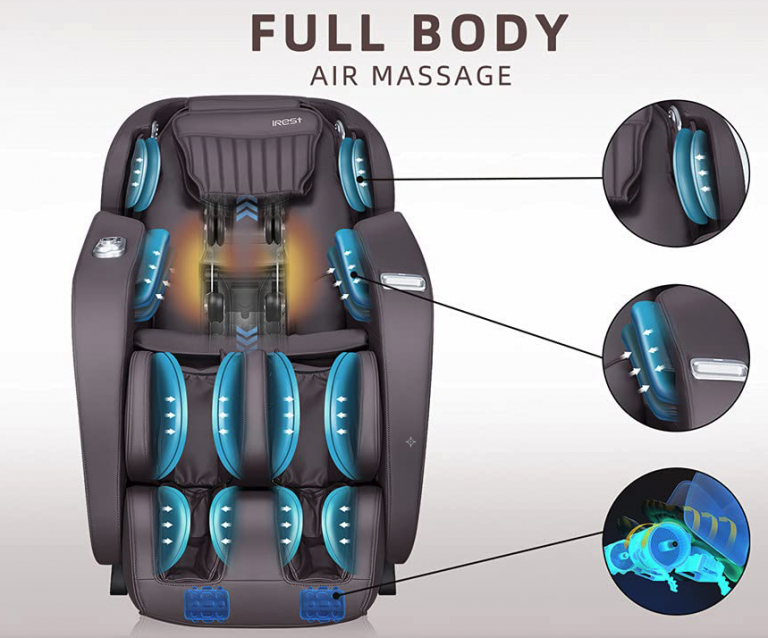 irest massage chair specifications