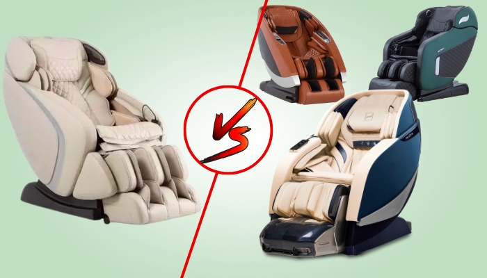 Osaki OS Pro Admiral Massage Chair vs Others