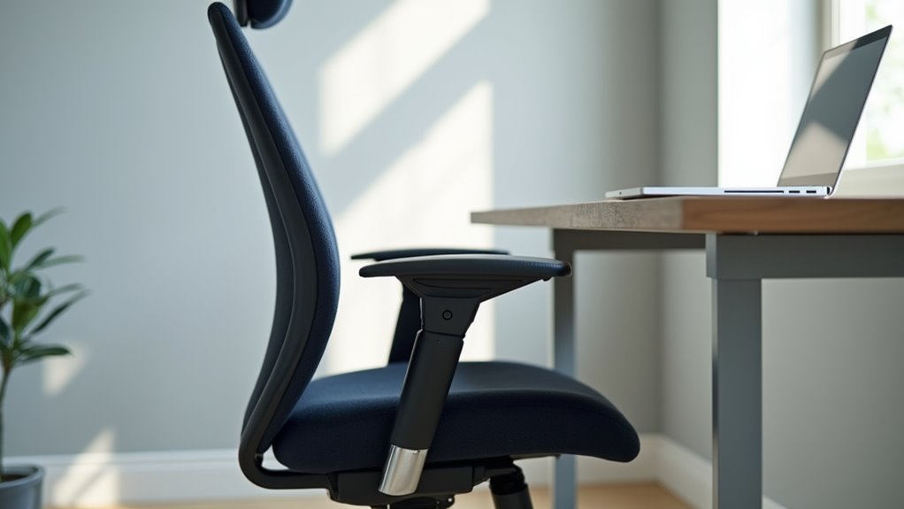 adjust office chair seat depth