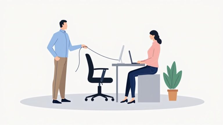 adjusting your desk chair