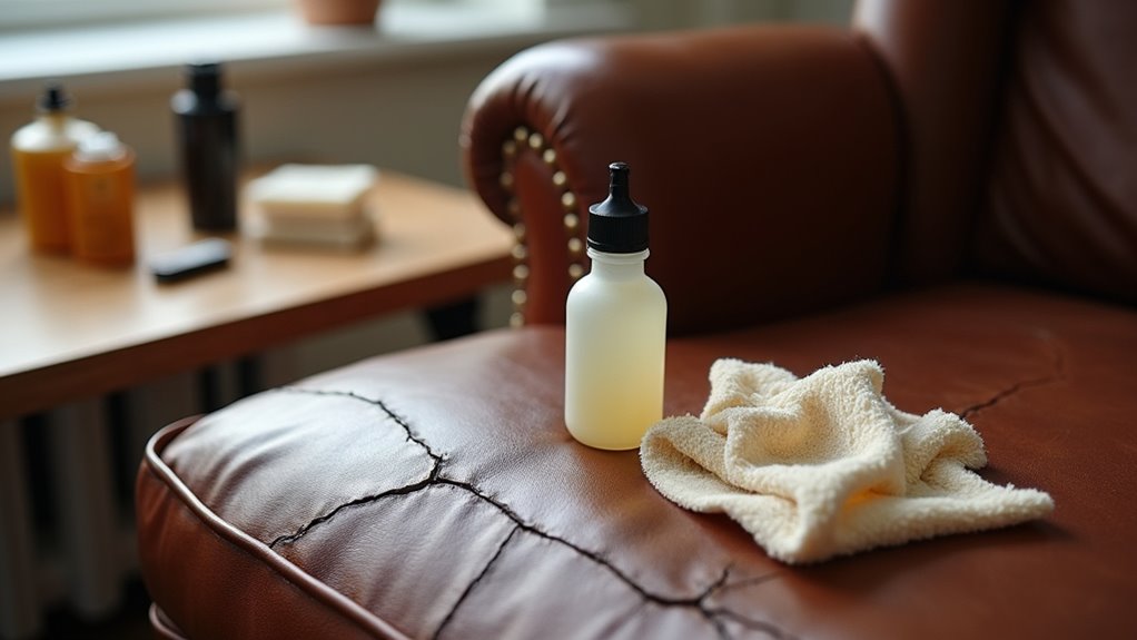 assess and clean cracks