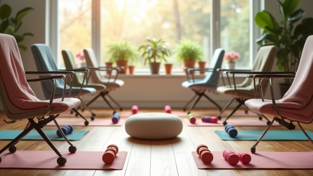 chair yoga program duration