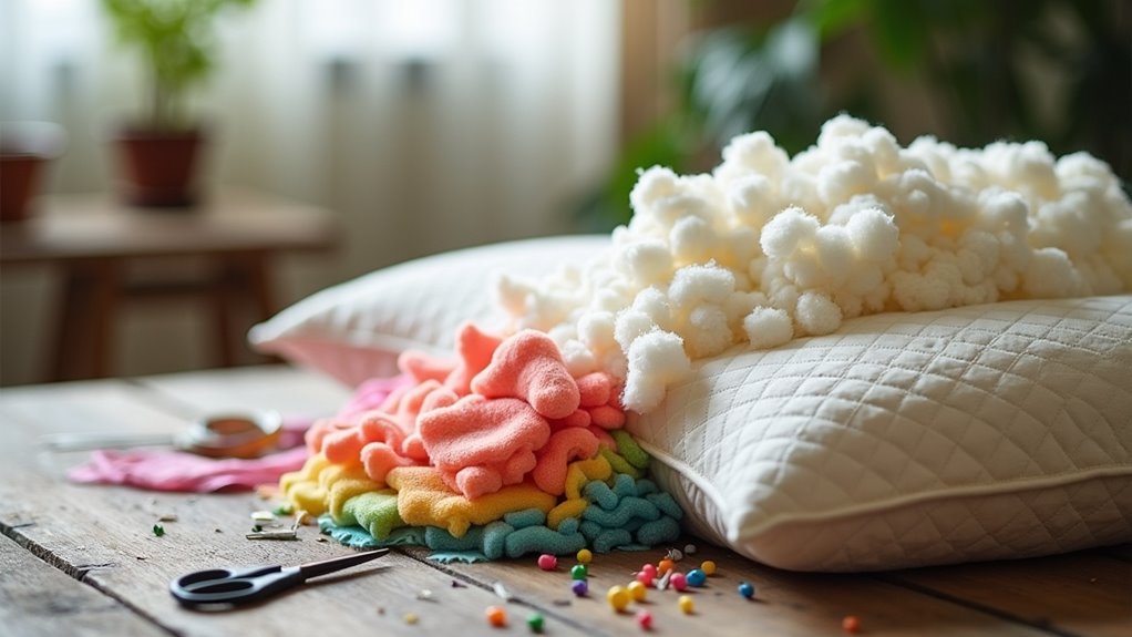 choose fill fluff maintain