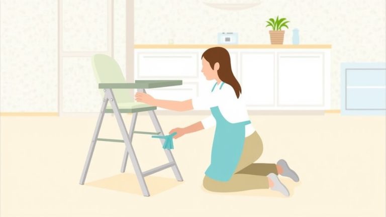 clean high chair straps
