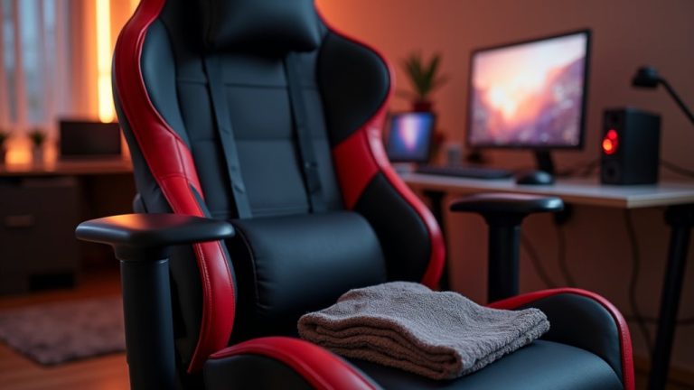 clean your gaming chair