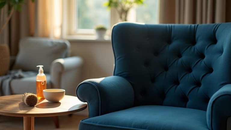 cleaning chair upholstery effectively
