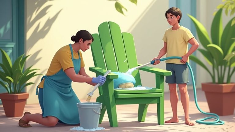 cleaning outdoor chair cushions