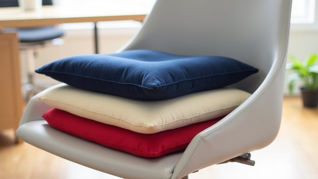 cushions enhance office chair comfort