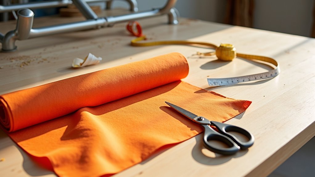 cut fabric with precision