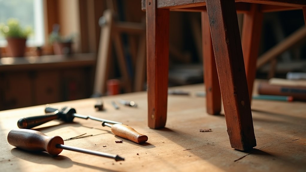 disassemble and inspect joints