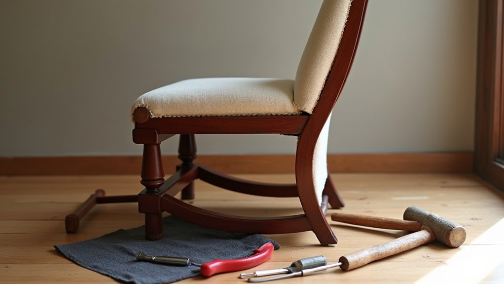 dismantle dining room chair