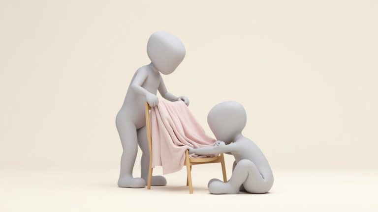 drape throw stylishly over chair