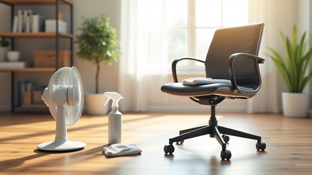 drying and chair maintenance