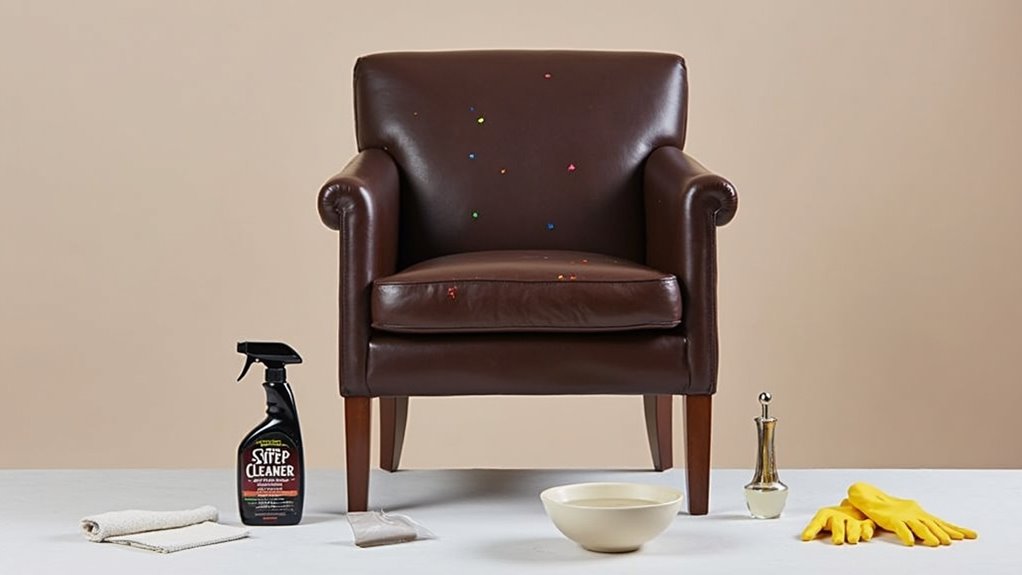 effective leather paint removal