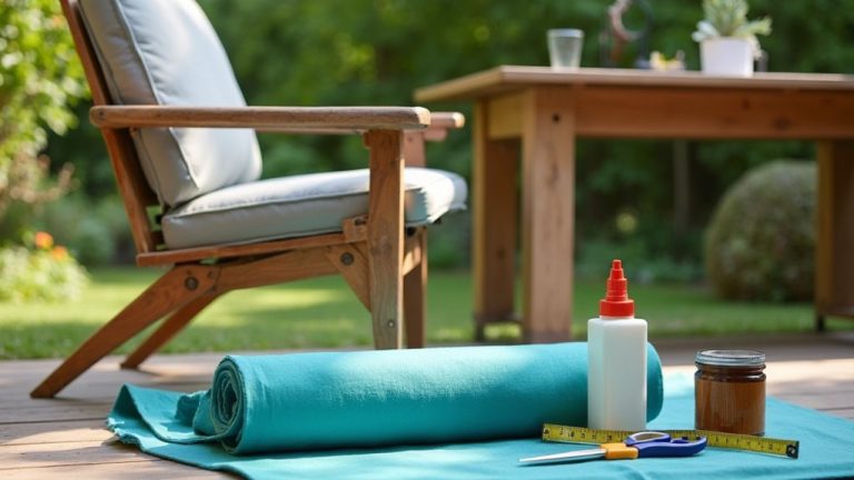 fixing a patio chair
