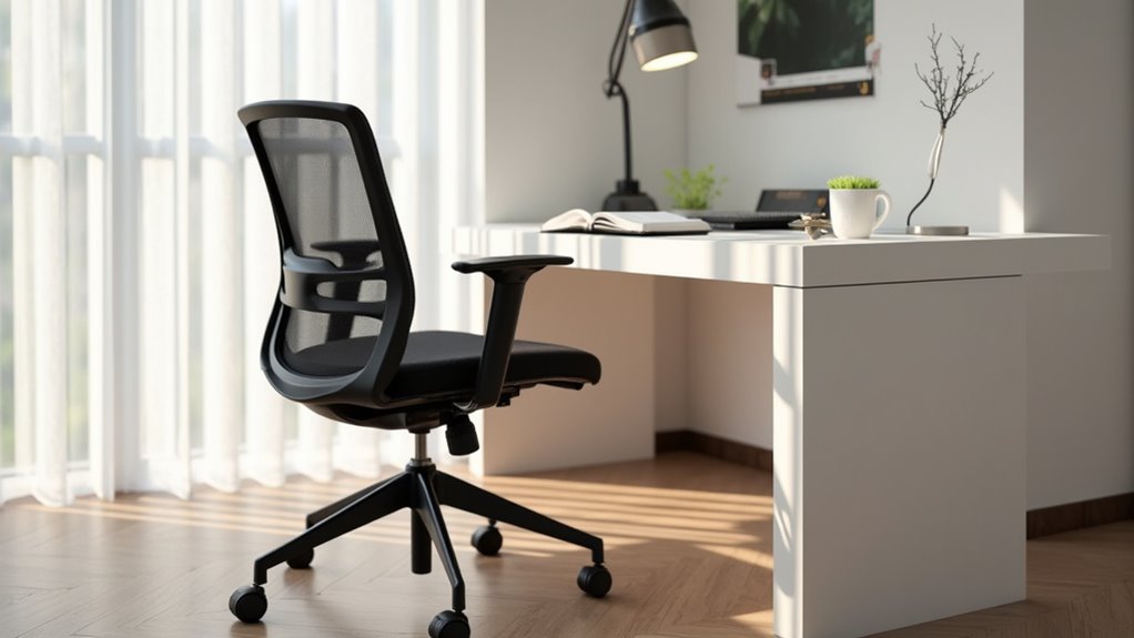 footrest enhances workspace comfort