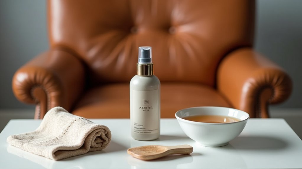 gentle leather cleaning methods