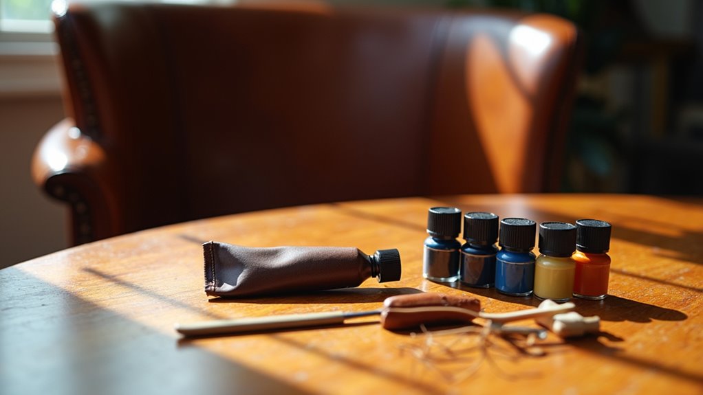 leather scratch repair guide