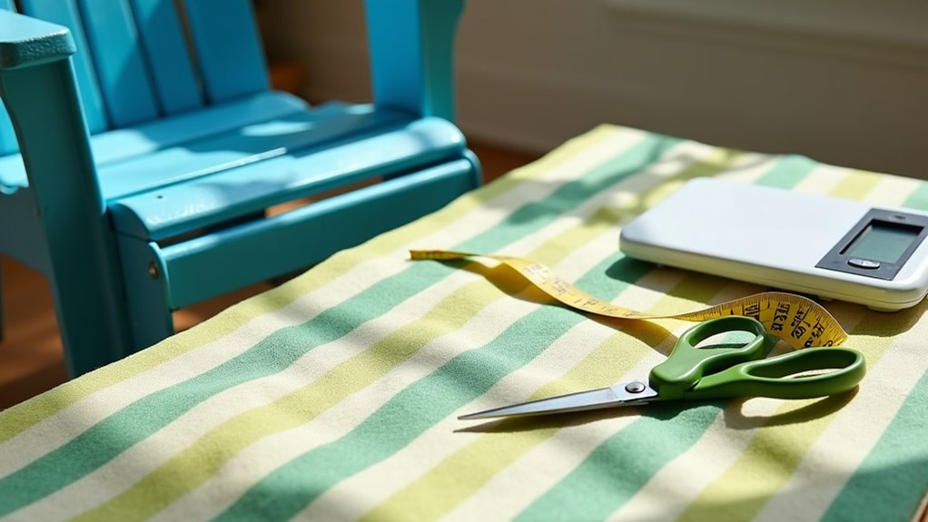measure order replace fabric