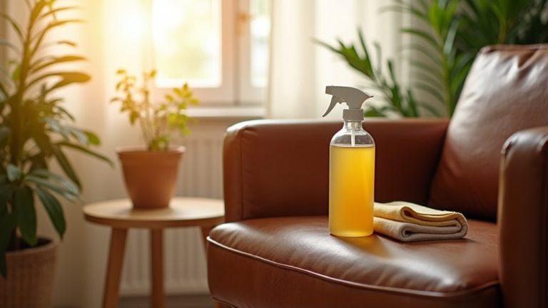 natural leather chair cleaning