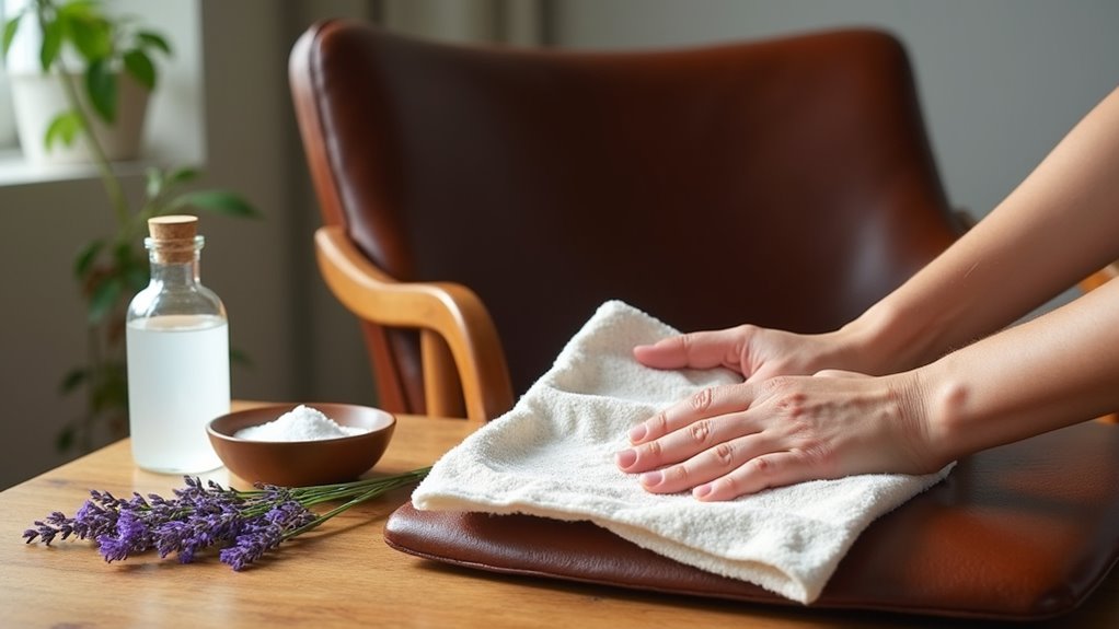 natural leather cleaning solutions