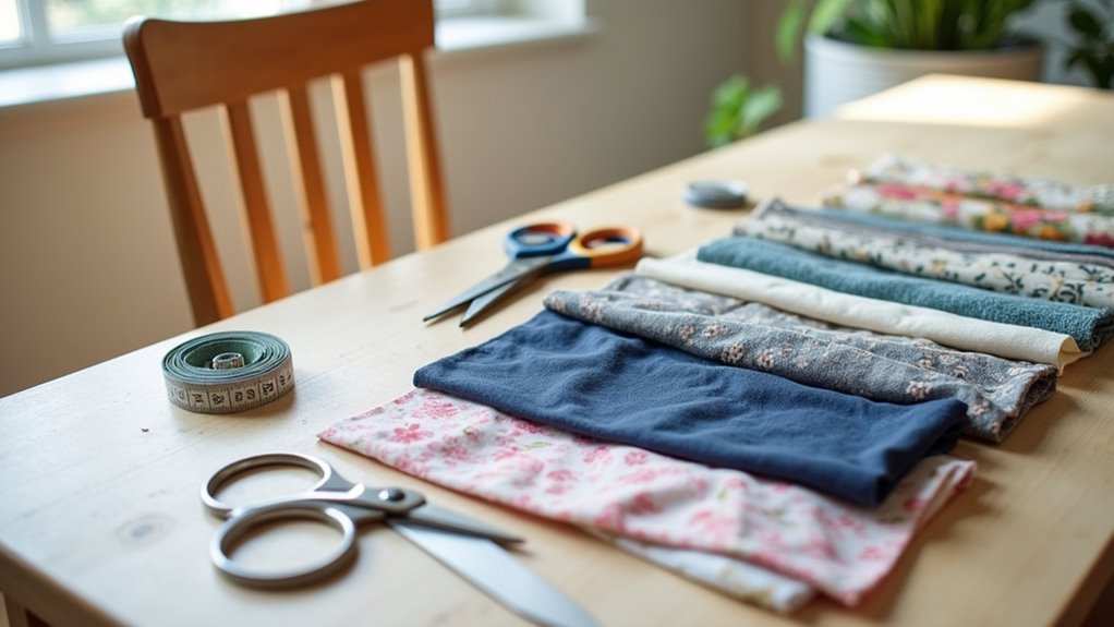 prepare fabric for pillow