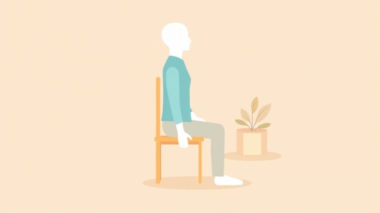 proper chair sitting technique