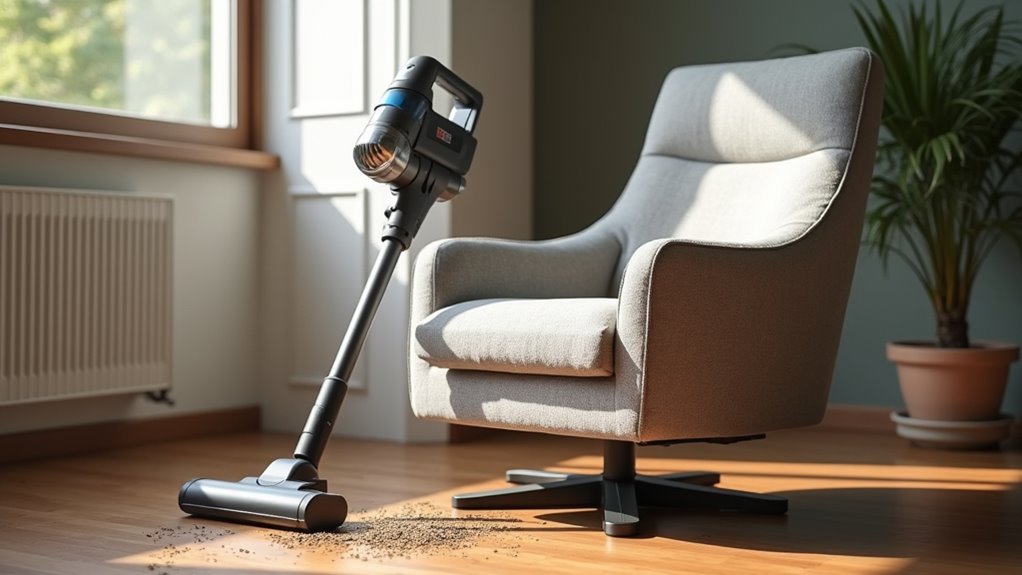regular vacuuming for cleanliness
