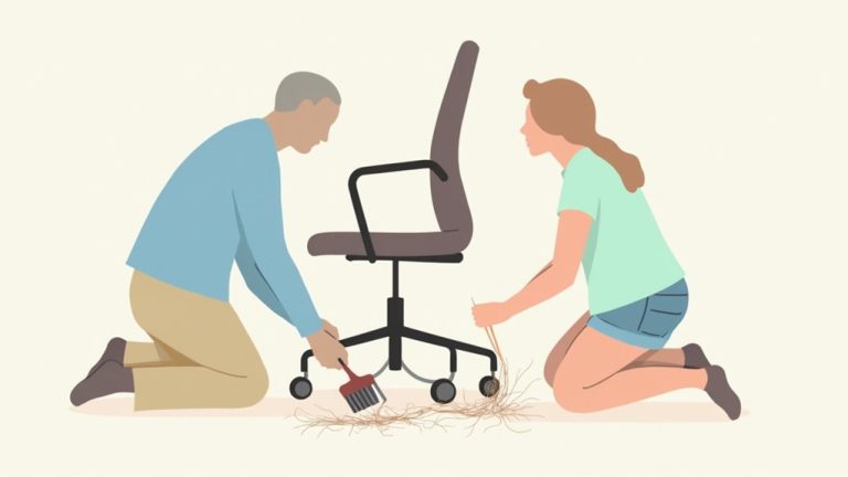 remove hair from wheels