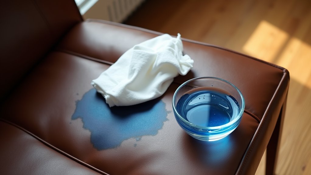 remove ink stains safely