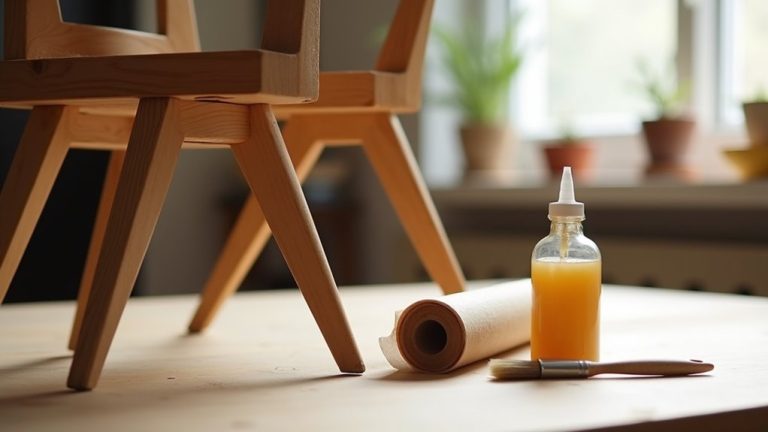 repairing damaged chair legs