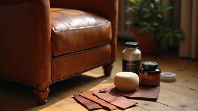 repairing damaged leather furniture