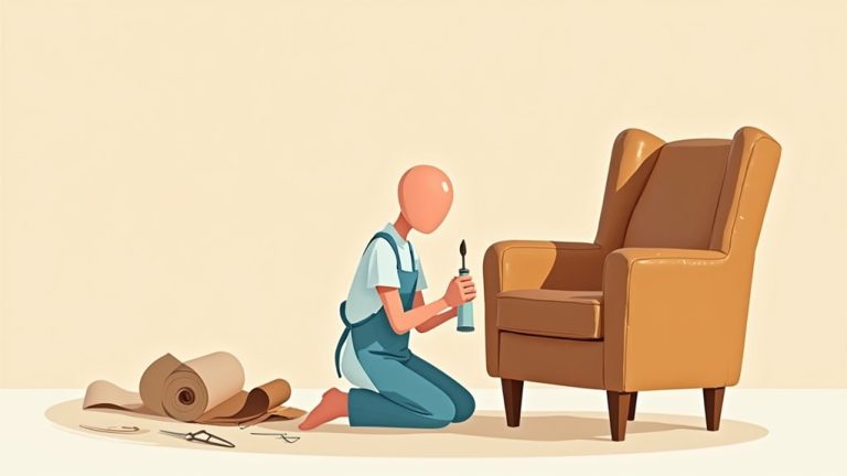 repairing torn leather furniture