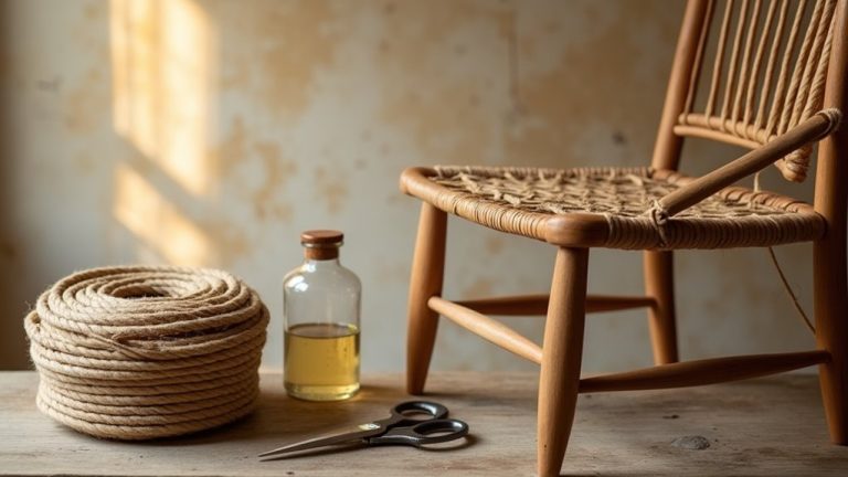 repairing wicker chair seat