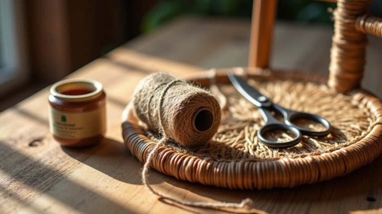 repairing wicker chair seat