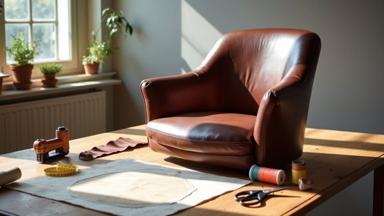 reupholster leather chair guide