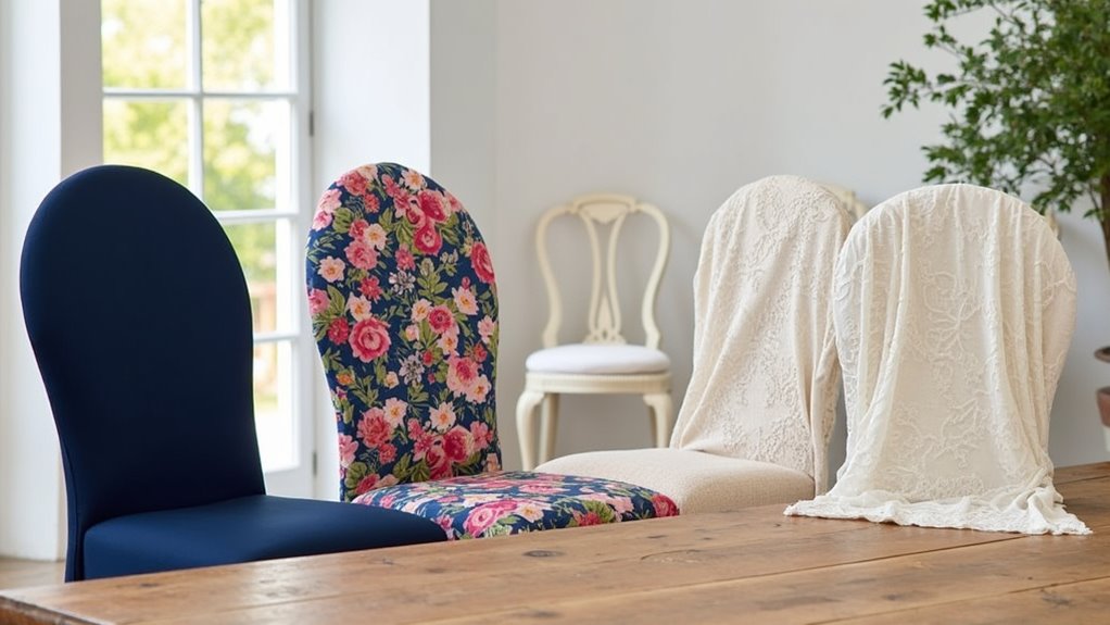 types of chair covers