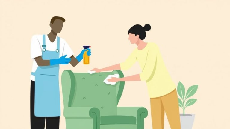 upholstery cleaning chair guide