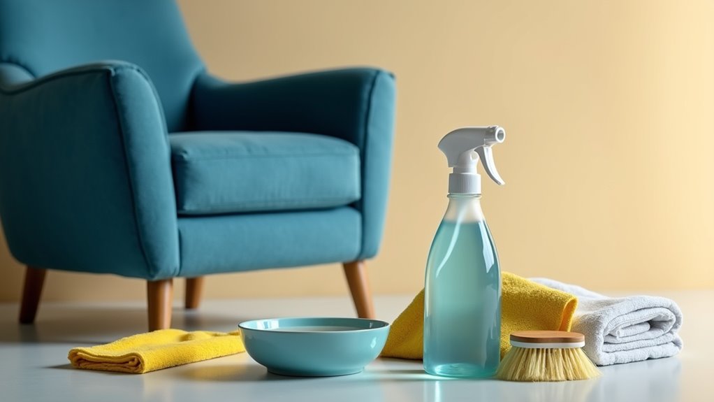 upholstery drying and maintenance