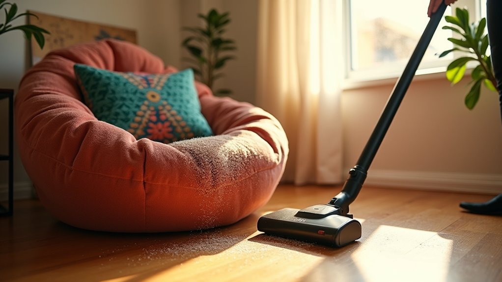 vacuum and brush cushion